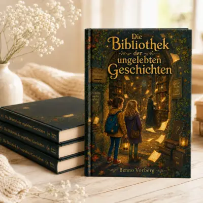 Kinderbuch Die Bibliothek der ungelebten Geschichten - Benno Vorberg
