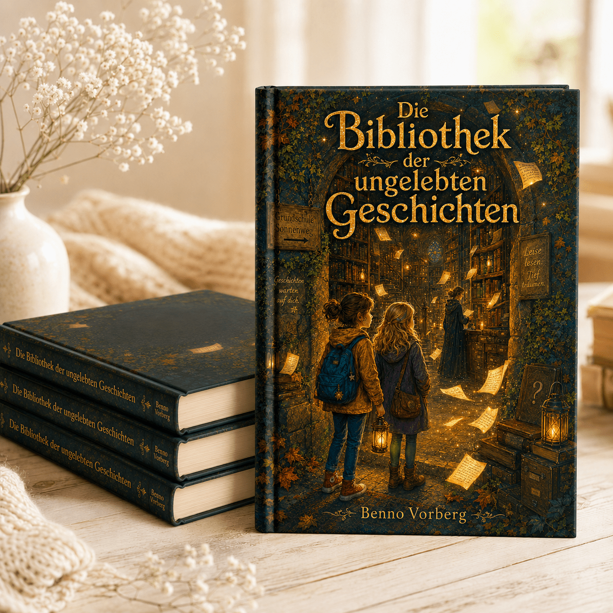 Kinderbuch - Die Bibliothek der ungelebten Geschichten