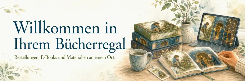 Willkommen in Ihrem Bücherregal bei Benno Vorberg - Lesebücher für Kinder