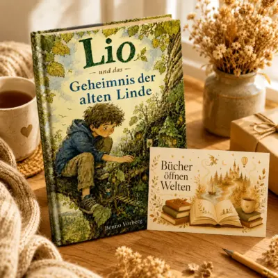Lio-Geschenk-Set signiertes Hardcover & Postkarte