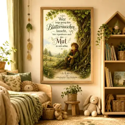Signiertes Poster Mut - Benno Vorberg