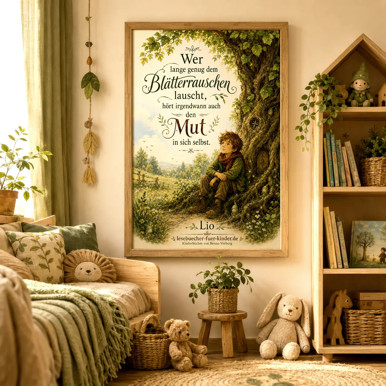 Signiertes Poster Mut - Benno Vorberg