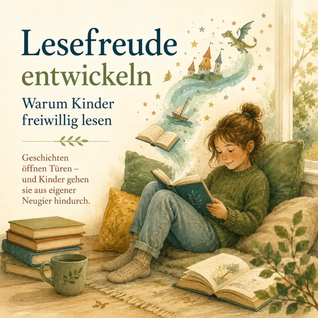 Lesefreude entwickeln mit Benno Vorberg