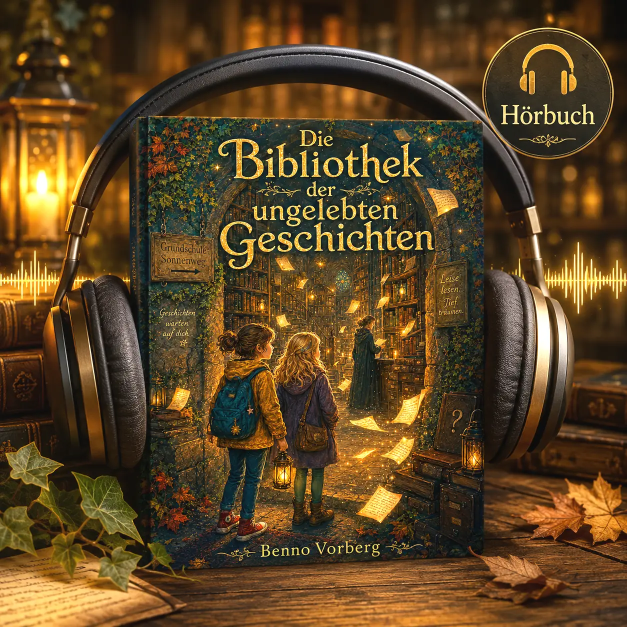 Hörbuch - Die bibliothek der ungelebten Geschichten - Benno Vorberg